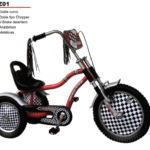 Triciclo Chopper marca GOSA Rodada 12-16