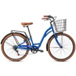 BICICLETA MERCURIO COMFORT JOY RODADA 24 AZUL