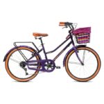 BICICLETA MERCURIO COMFORT REGINA RODADA 24 MORADA